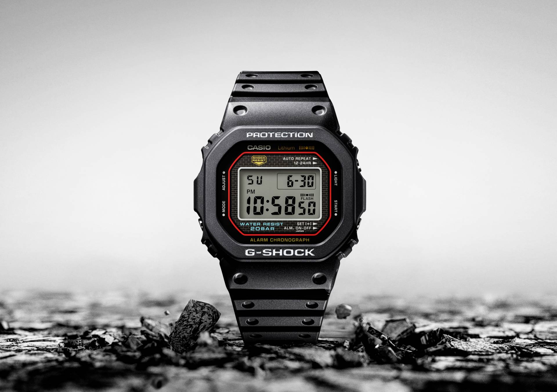 El primer G-SHOCK de Casio regresa con materiales y diseño contemporáneos