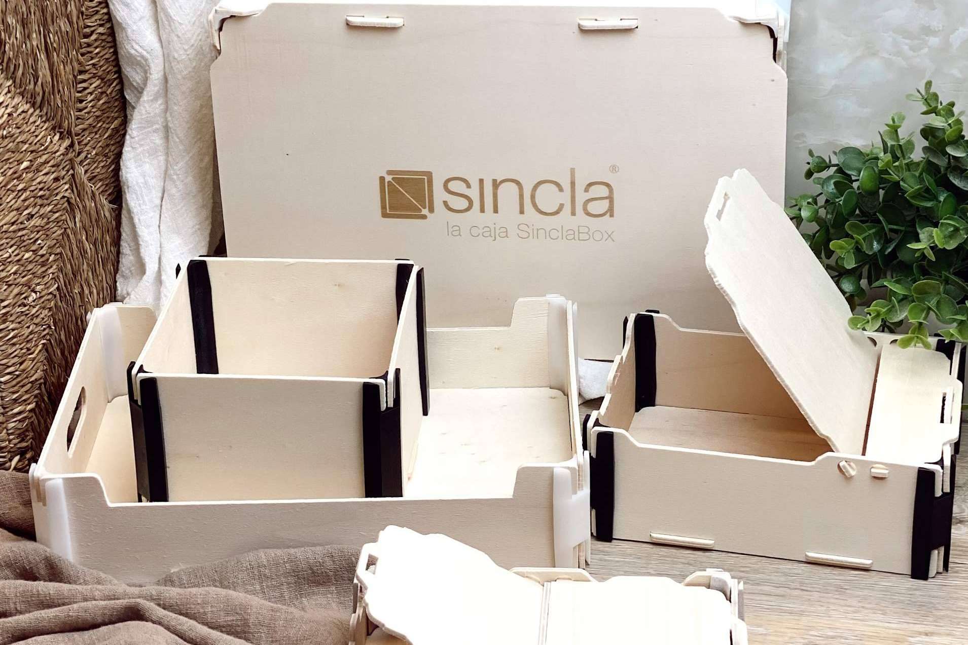 Soluciones sostenibles para e-commerce con Sincla y sus cajas de madera personalizables