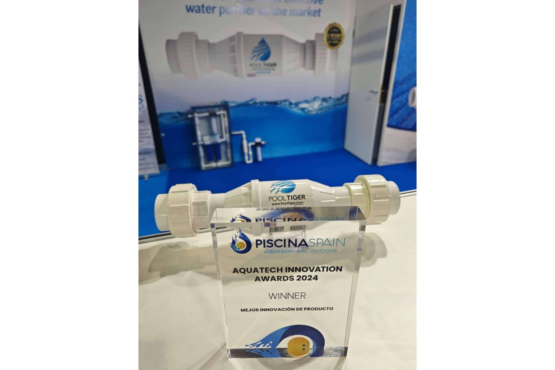POOL TIGER EUROPE, la solución premiada ideal para disfrutar de un agua de piscina saludable