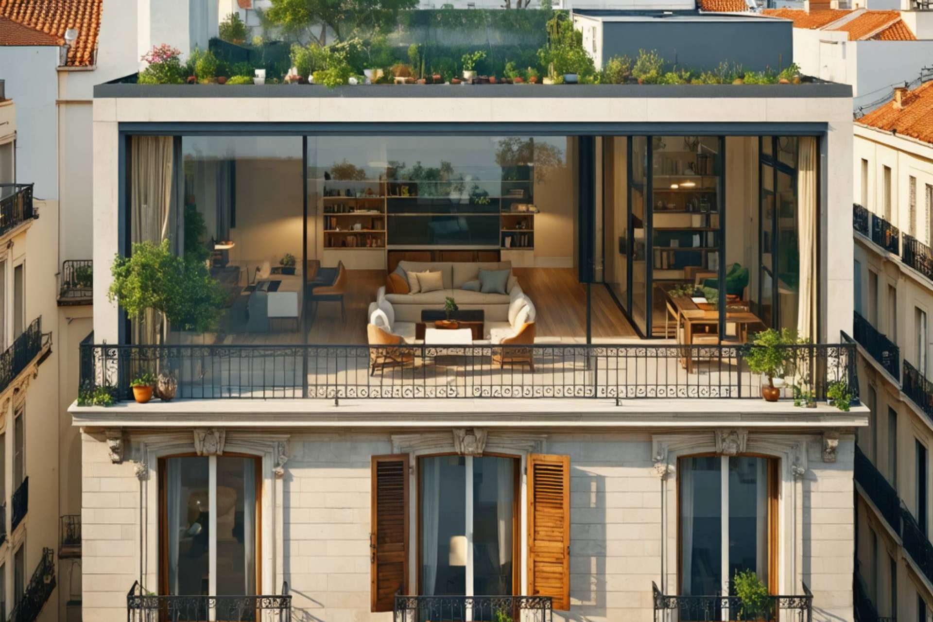 Aprovechamiento del espacio urbano con la remonta de edificios