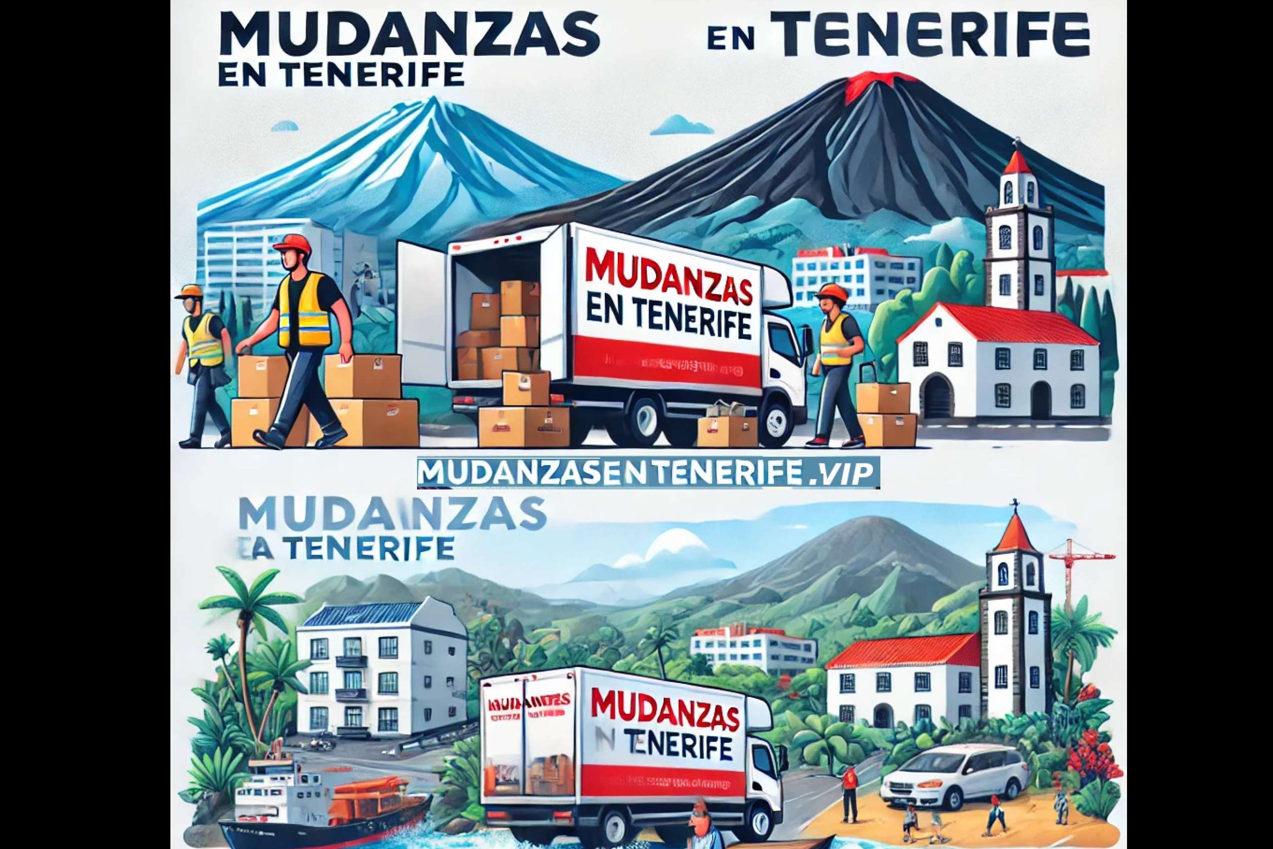 Mudanzas a Tenerife y mudanzas en Tenerife