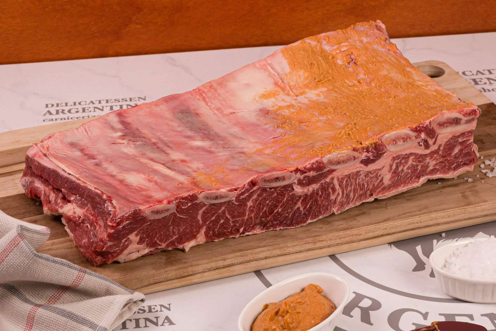 Costillar de ternera; calidad y sabor con sello argentino