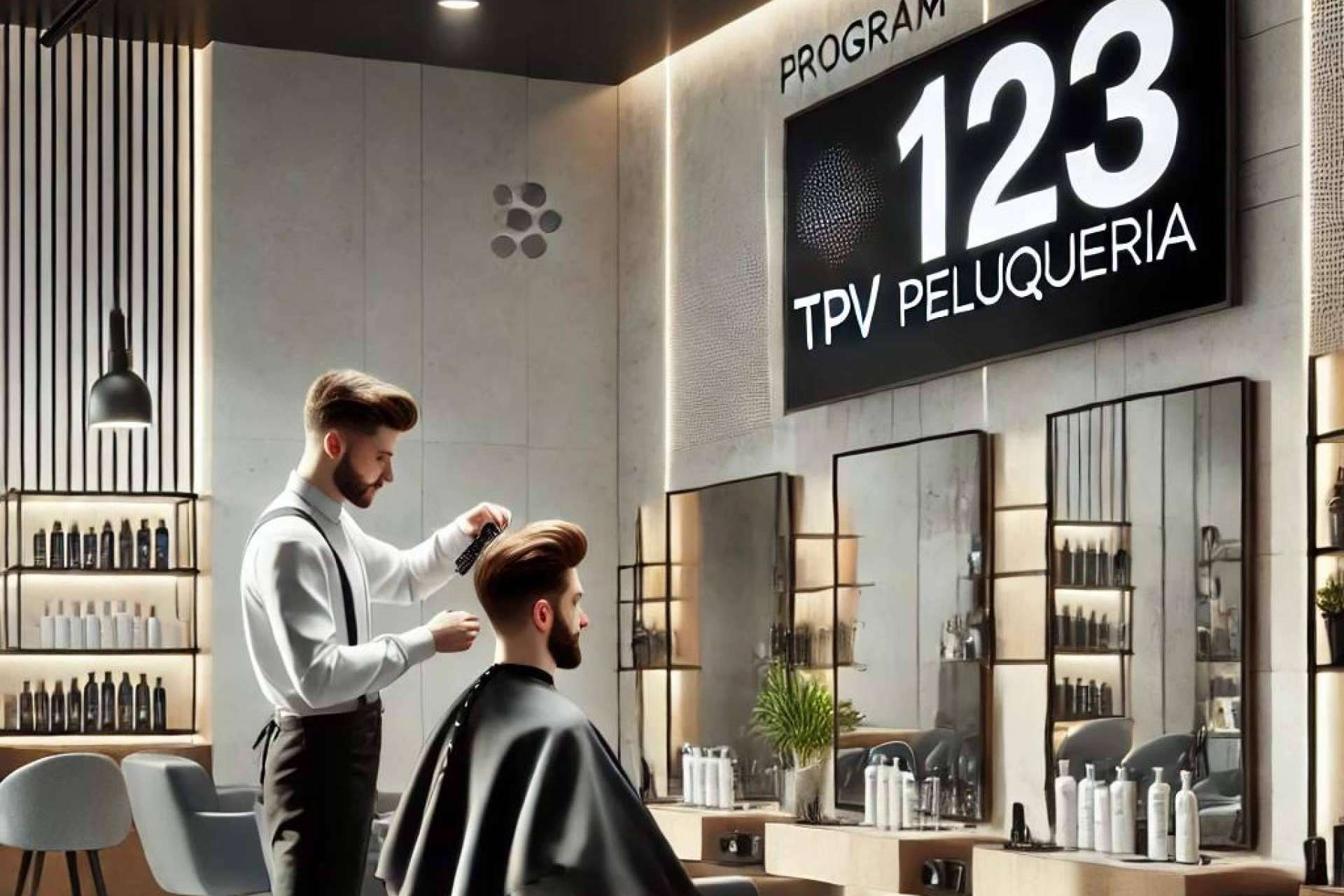 Mejor organización y control en peluquerías y salones de belleza con TPV 123 Peluquería