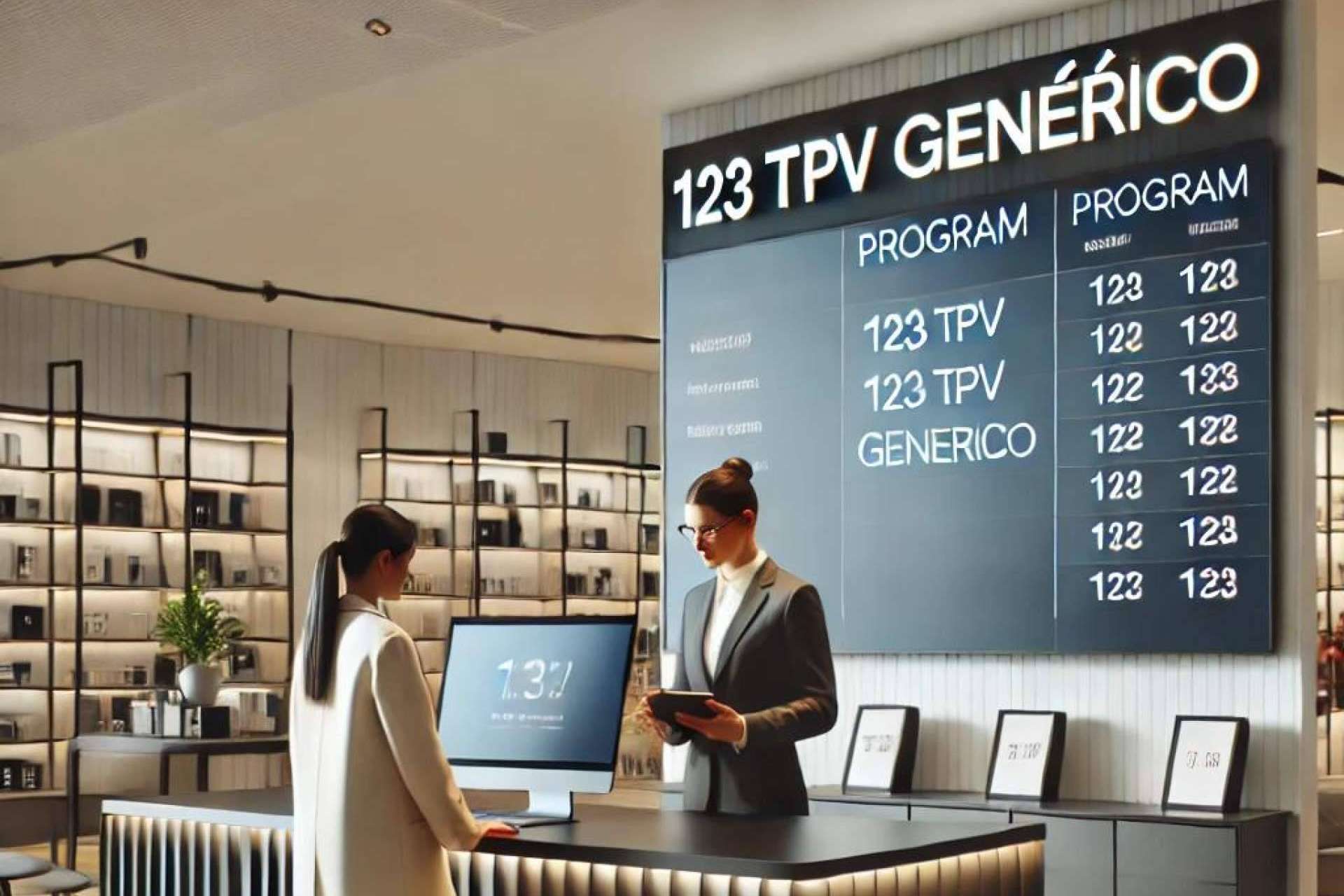 TPV 123 Genérico simplifica la gestión de ventas, stock y clientes sin inversión
