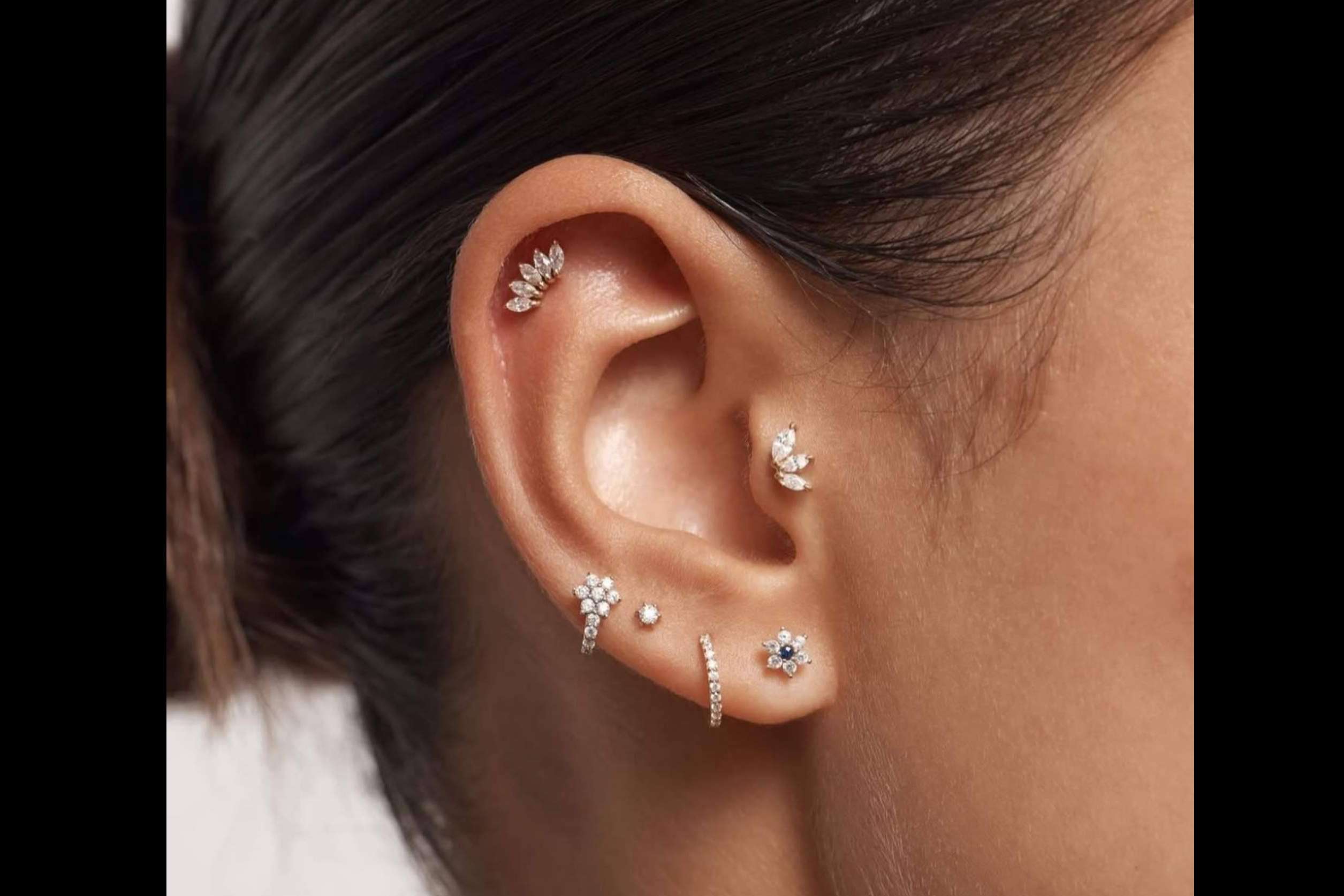 El arte del piercing y el diseño de orejas se fusionan en la propuesta de Ear Petal
