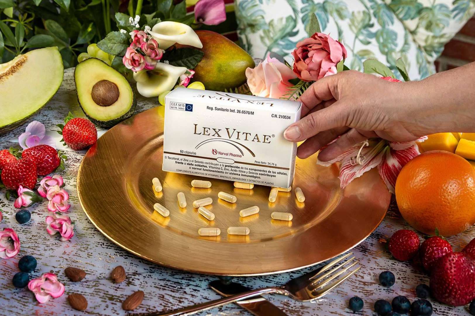 Cuidado facial natural desde dentro, Lex Vitae, el antioxidante oral de Narval Pharma