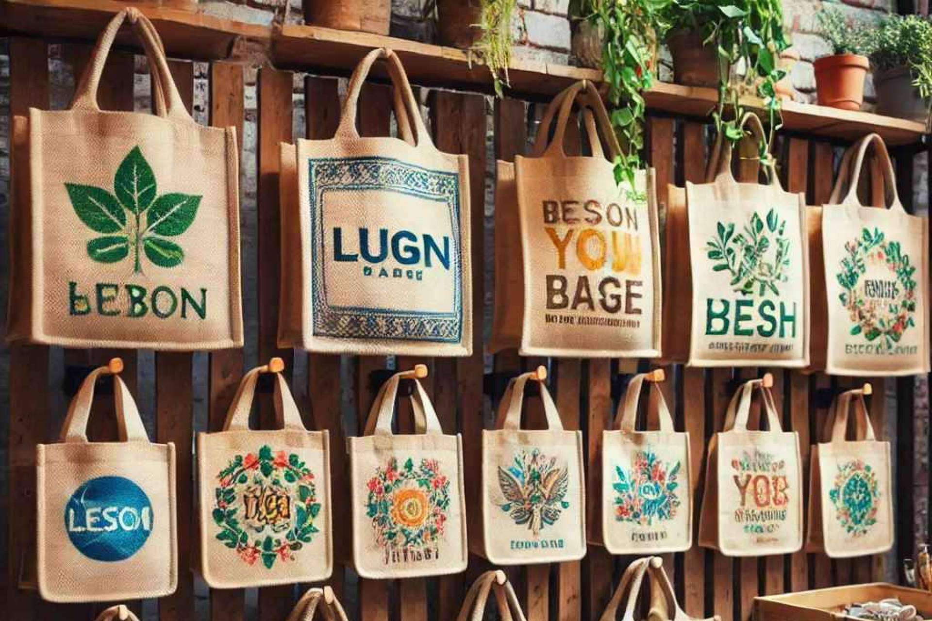 La solución ecológica para destacar; bolsas de yute personalizadas que captan todas las miradas