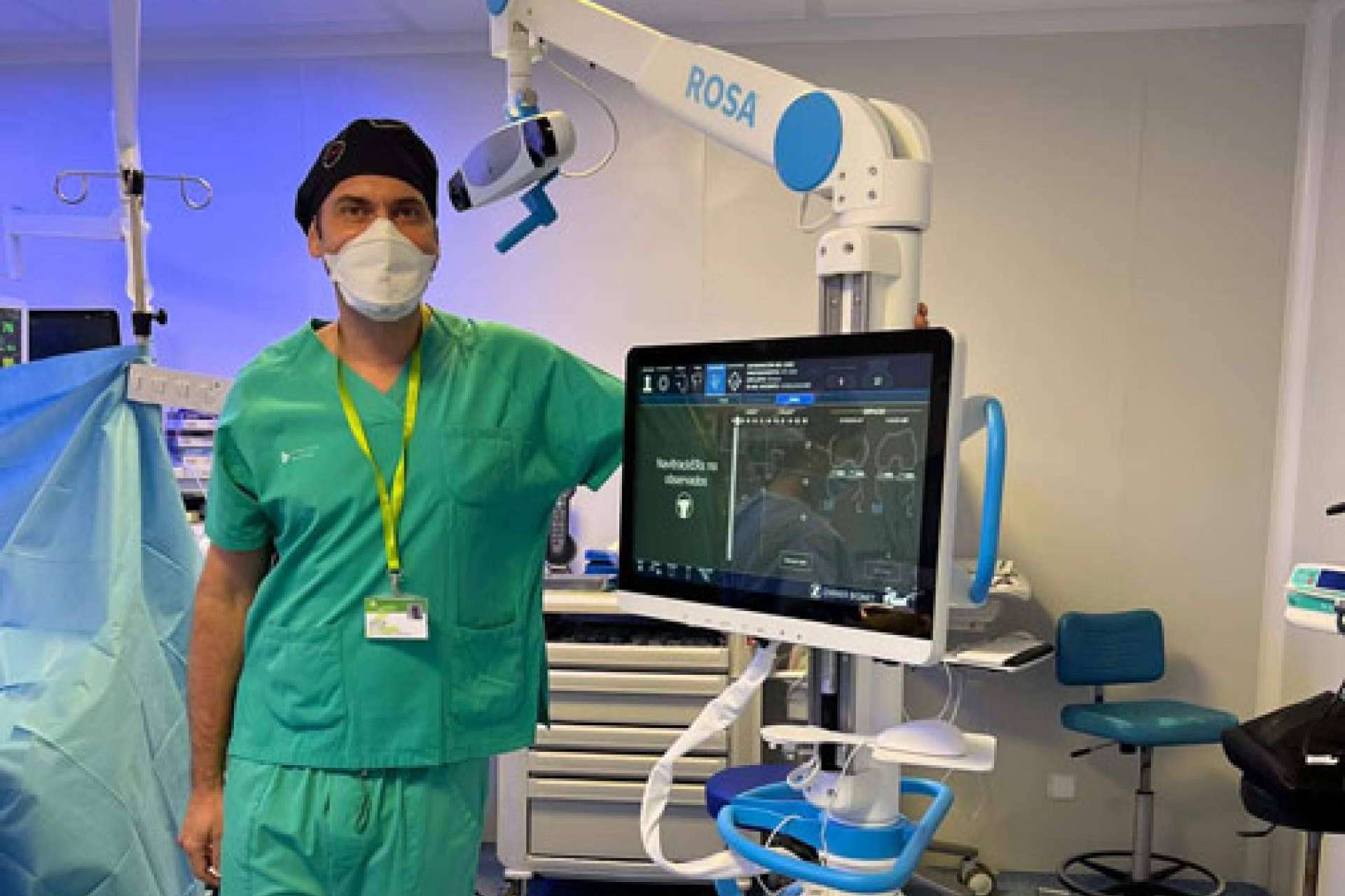 Cirugía de Prótesis de Rodilla con Robot