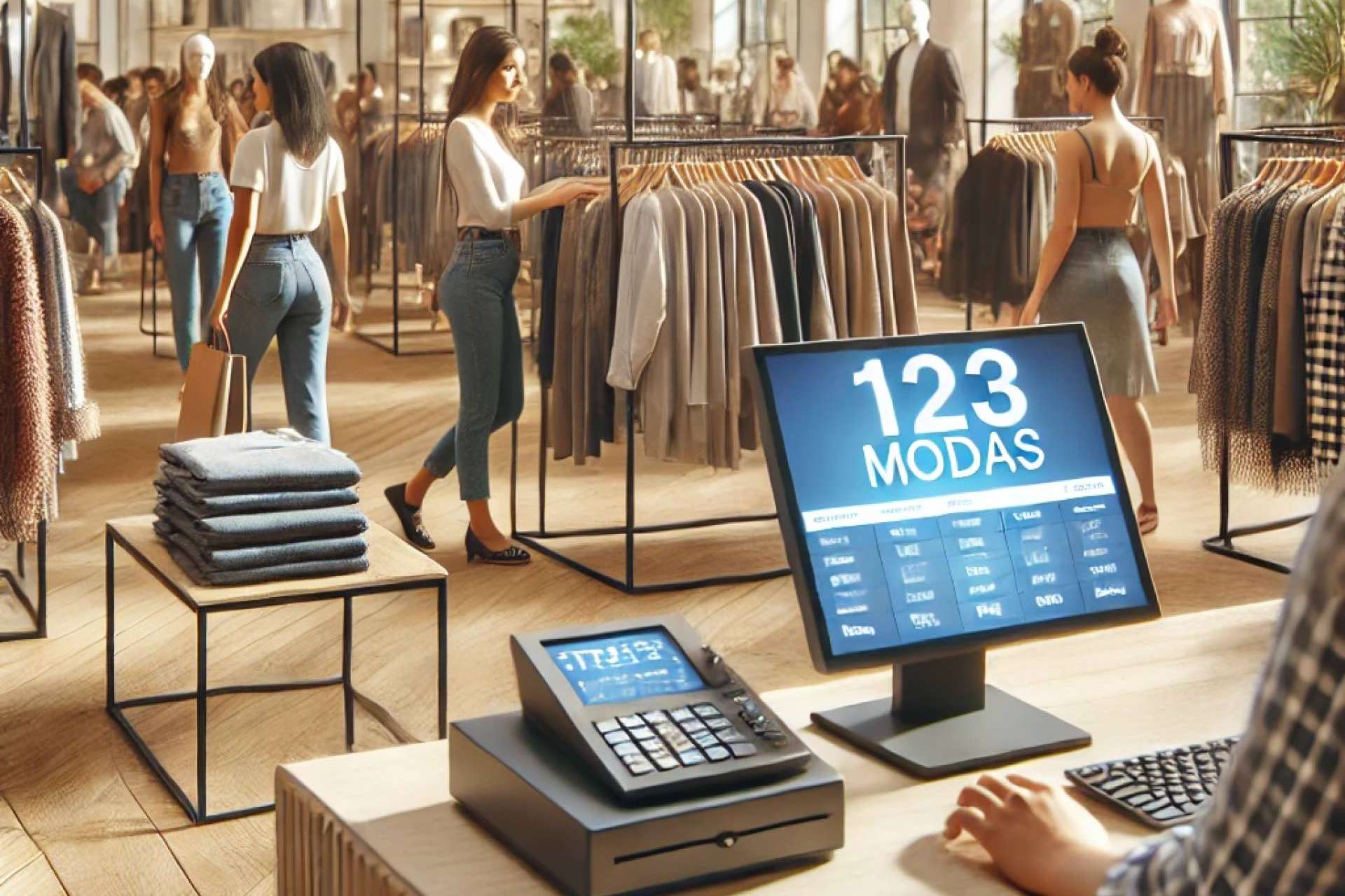 Moda, tecnología y control; así funciona TPV 123 Modas Tallas y Colores
