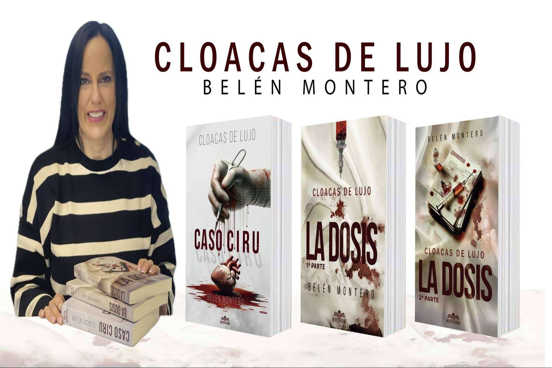 Belén Montero estará presente y firmará sus libros en Barcelona, para la fiesta catalana de Sant Jordi