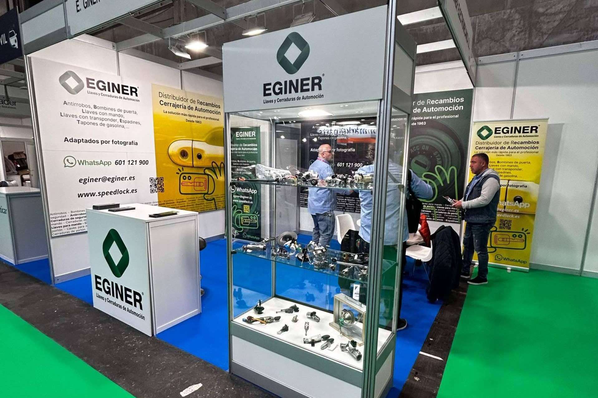 EGINER recibe una respuesta masiva en Motortec 2025 gracias a su nueva plataforma digital
