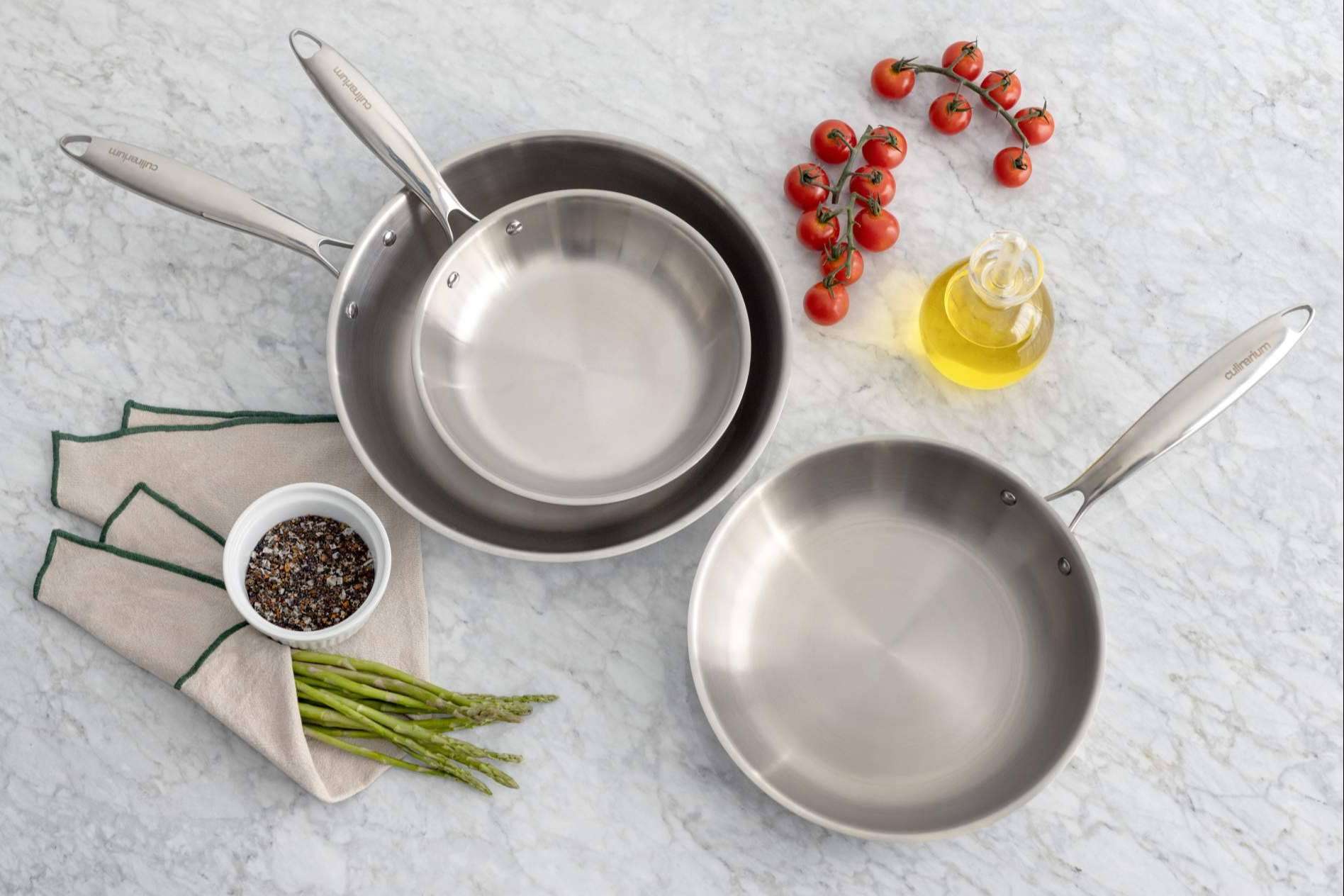 Culinarium lanza su nueva sartén Trilayer; el acero inoxidable, ahora más fácil de usar que nunca