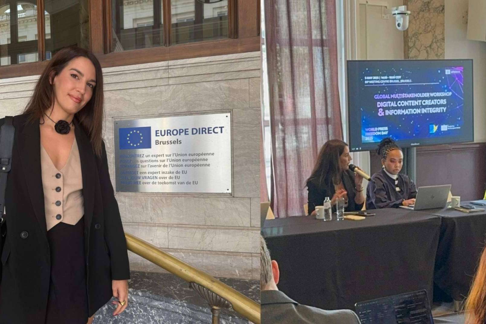 María Majón representa a España y a APIDE en el workshop de la UNESCO sobre creadores digitales