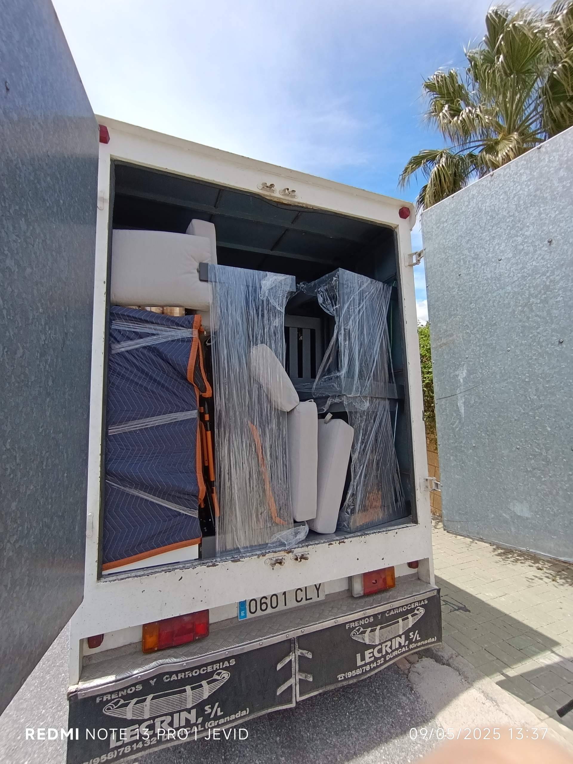 Mudanzas y Logística JEVID asegura servicios de mudanza desde Granada con enfoque profesional y ágil