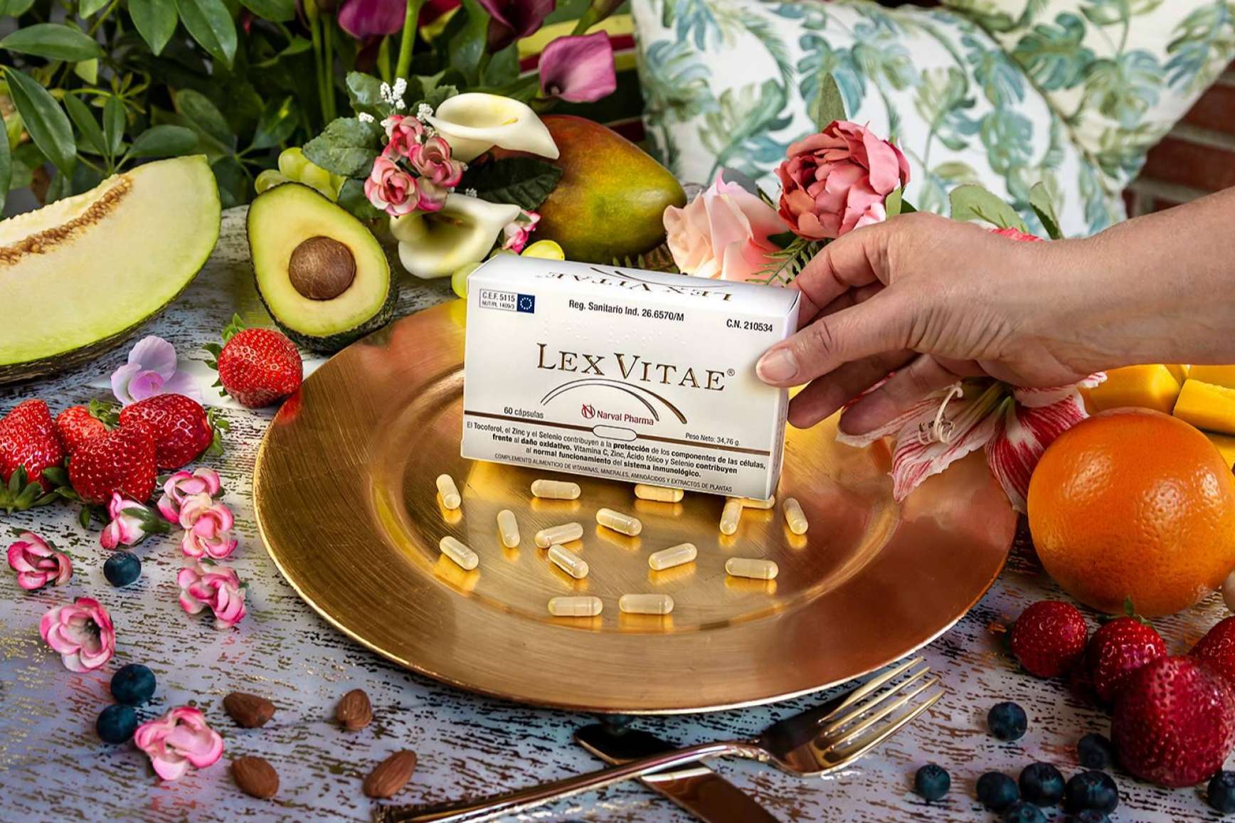 Lex Vitae, antioxidante natural de Narval Pharma que contribuye al rejuvenecimiento celular