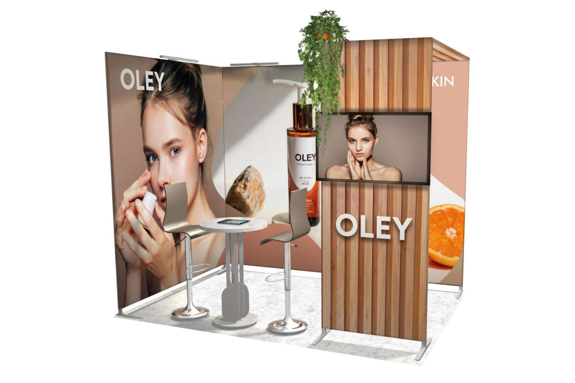 El diseño de stands sostenibles se adapta al futuro con las soluciones modulares de Olika Stands