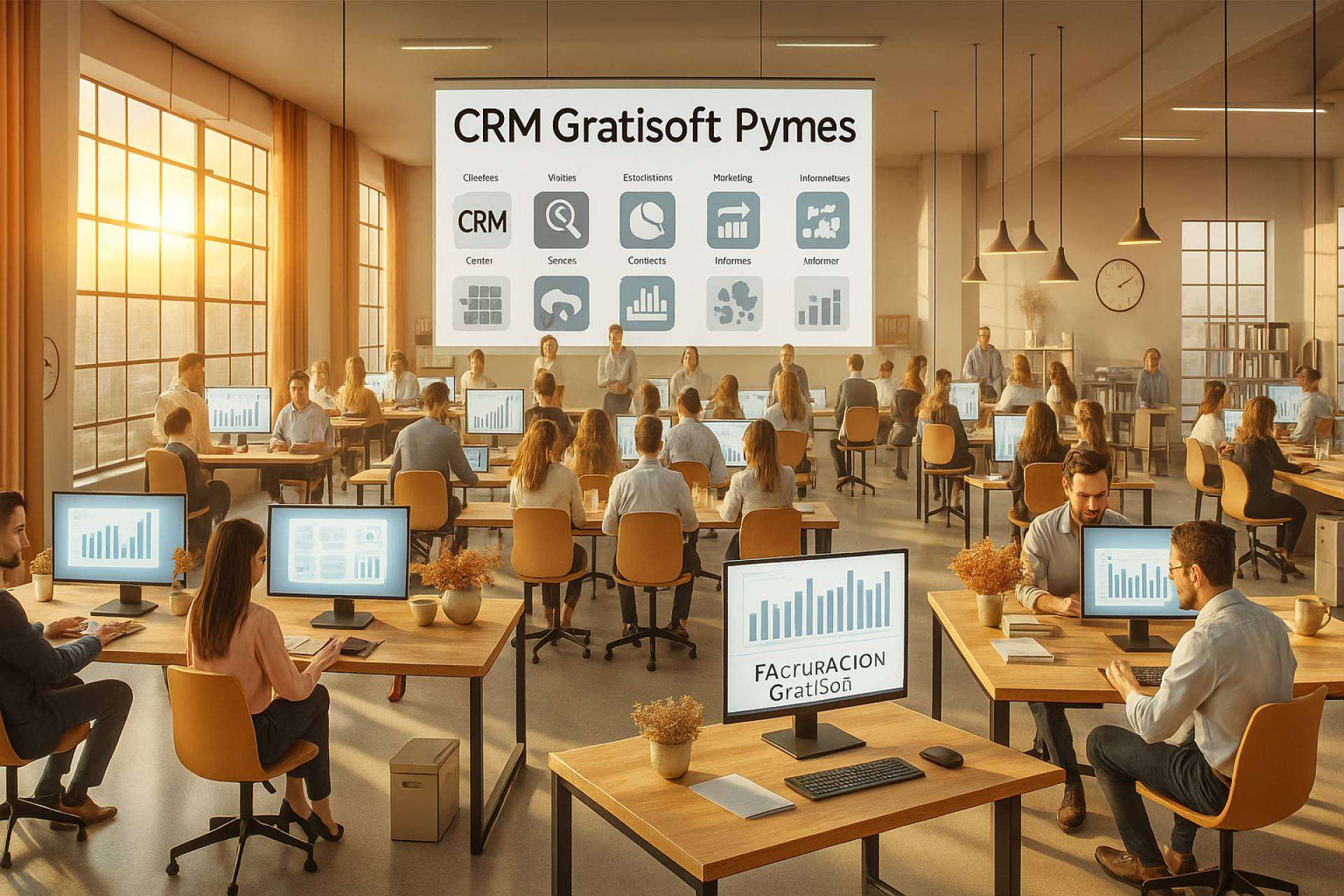 CRM, facturación y control de ventas para pymes y autónomos con la solución integral de Gratisoft
