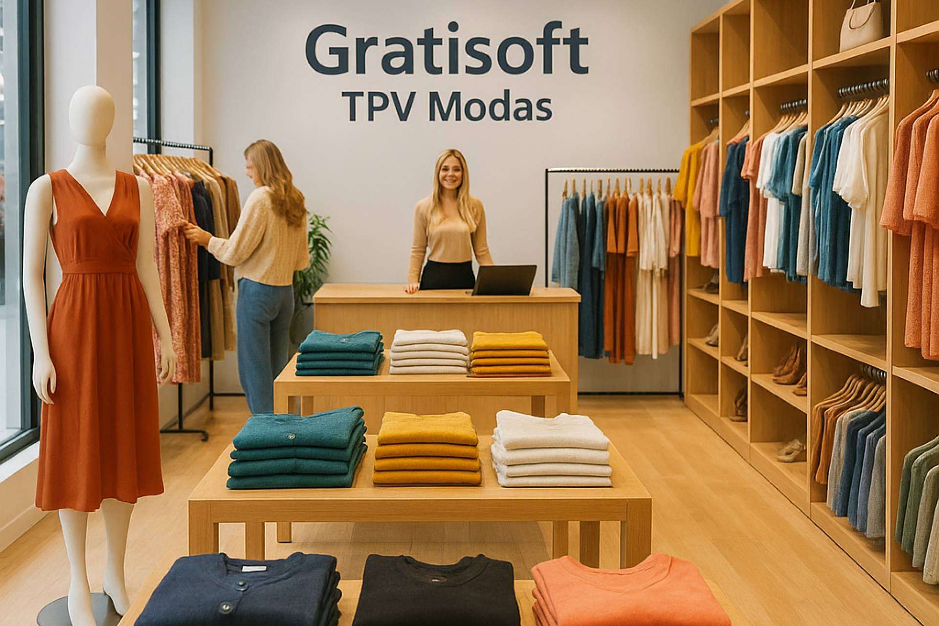 TPV Modas de Gratisoft; control total sobre marcas, tallas y colores en un único sistema