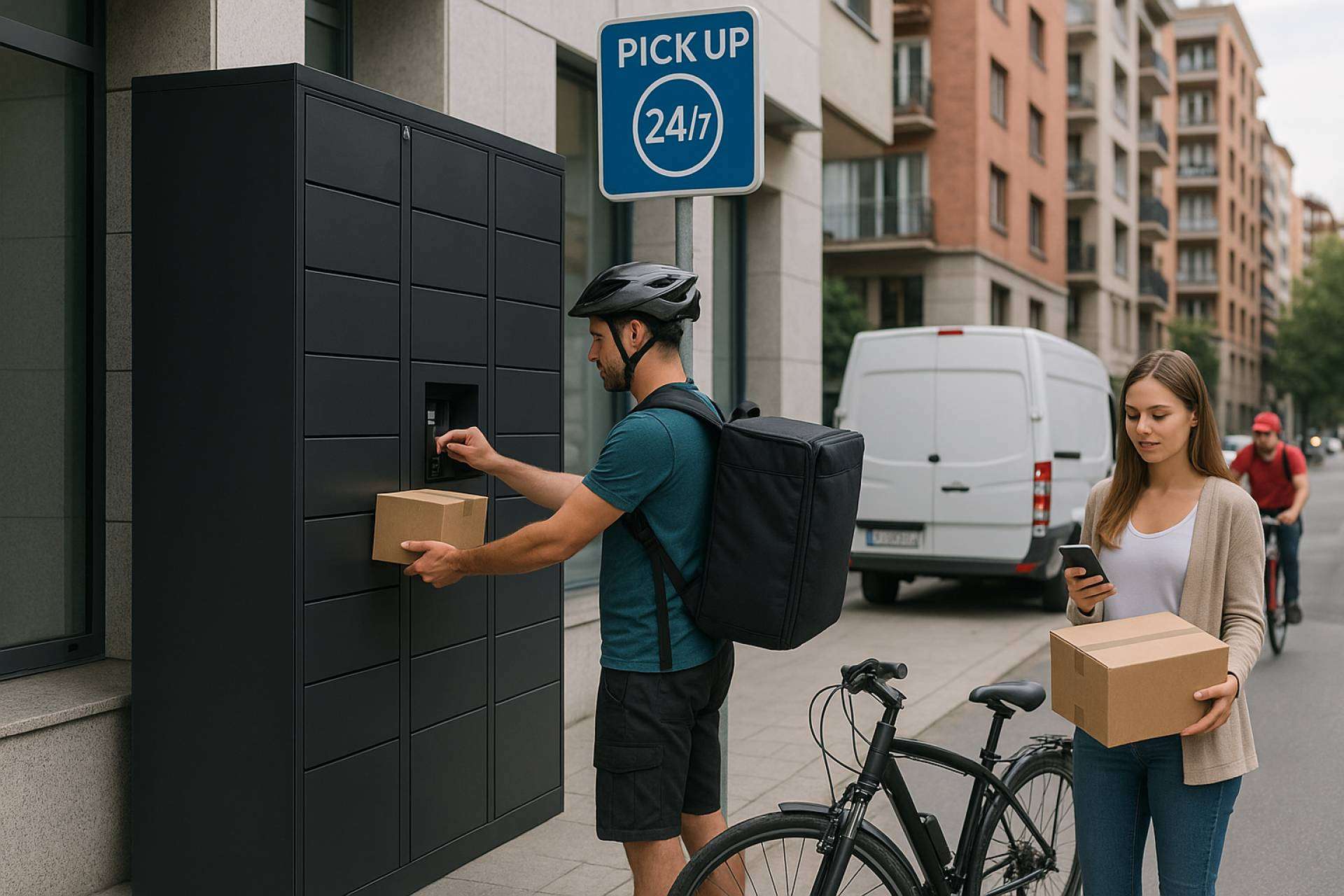 Cómo el smart locker contribuye a resolver los desafíos logísticos de la última milla en ciudades inteligentes