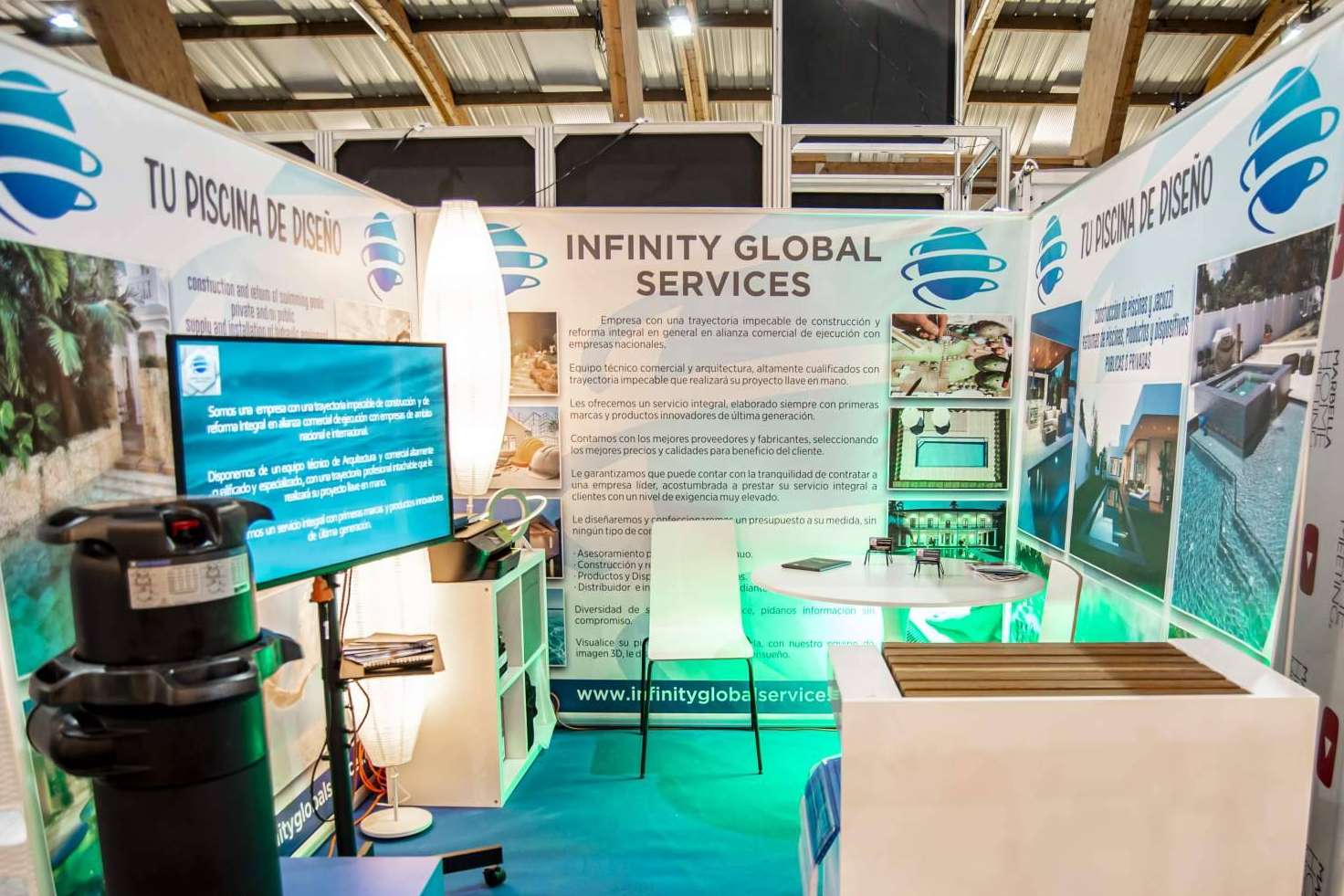 'Tu piscina de diseño', la apuesta de Infinity Global Services para espacios únicos