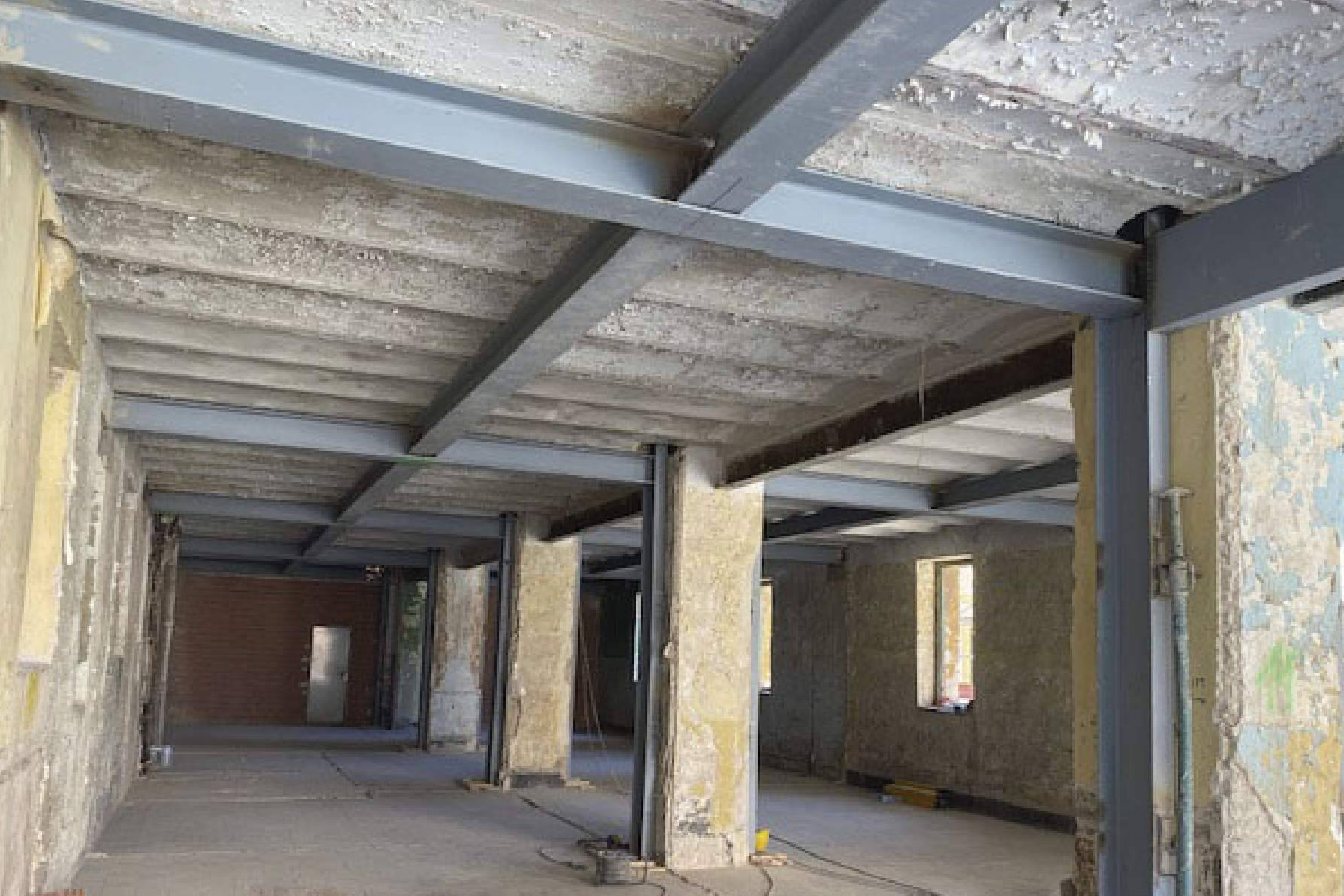RPM aplica soluciones con estructuras metálicas en intervenciones de refuerzo y mejora estructural
