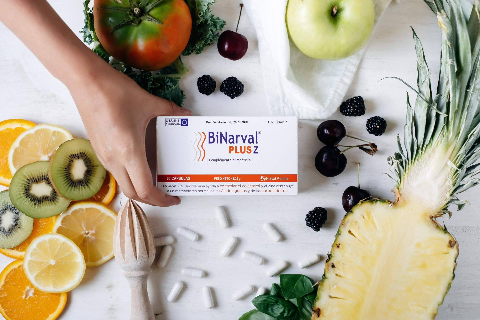 Binarval Plus Z, apoyo nutricional para cuidar el peso y mantener el colesterol equilibrado