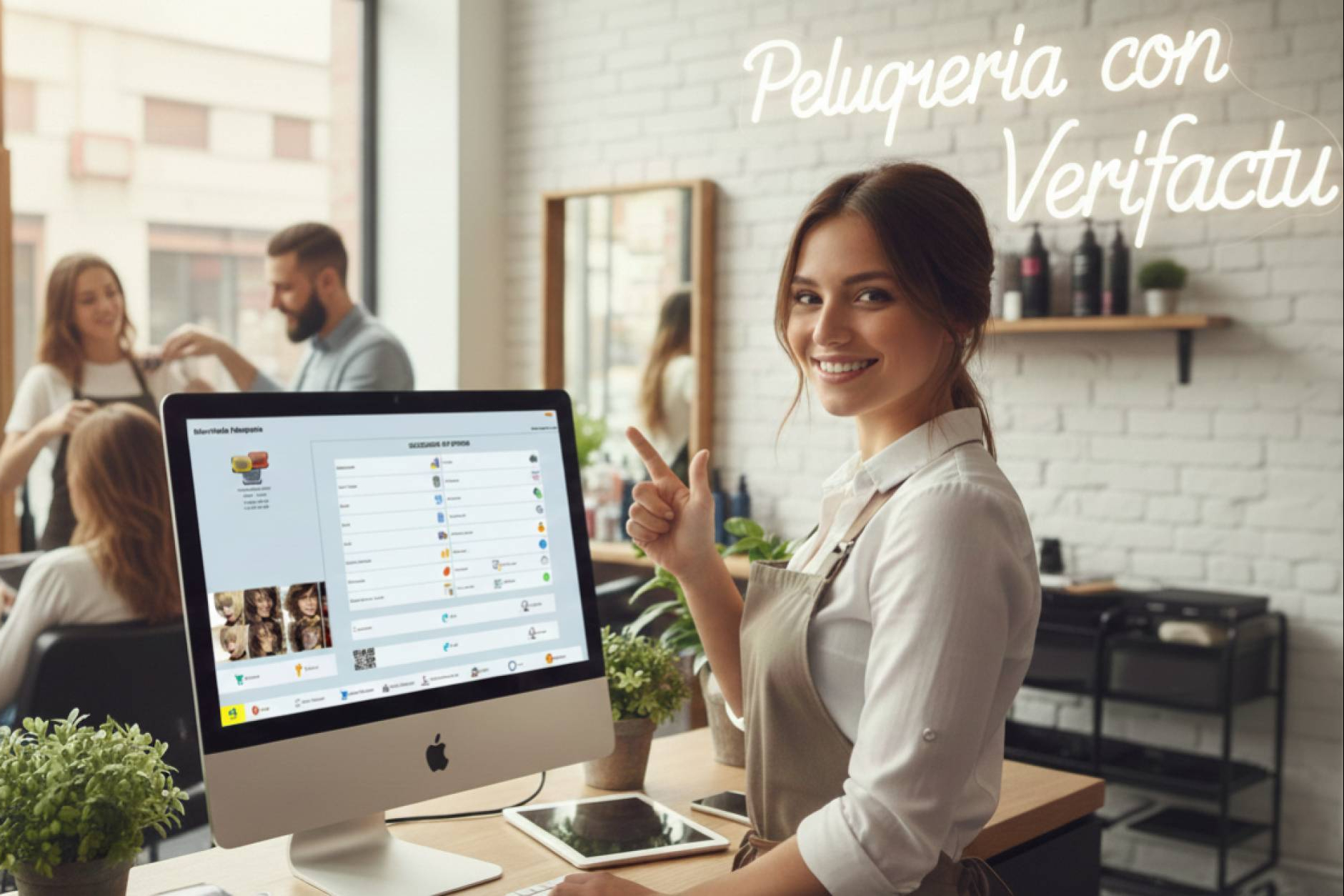 Programa para peluquería homologado en VeriFactu y TicketBAI; SolverMedia ofrece licencias anuales competitivas