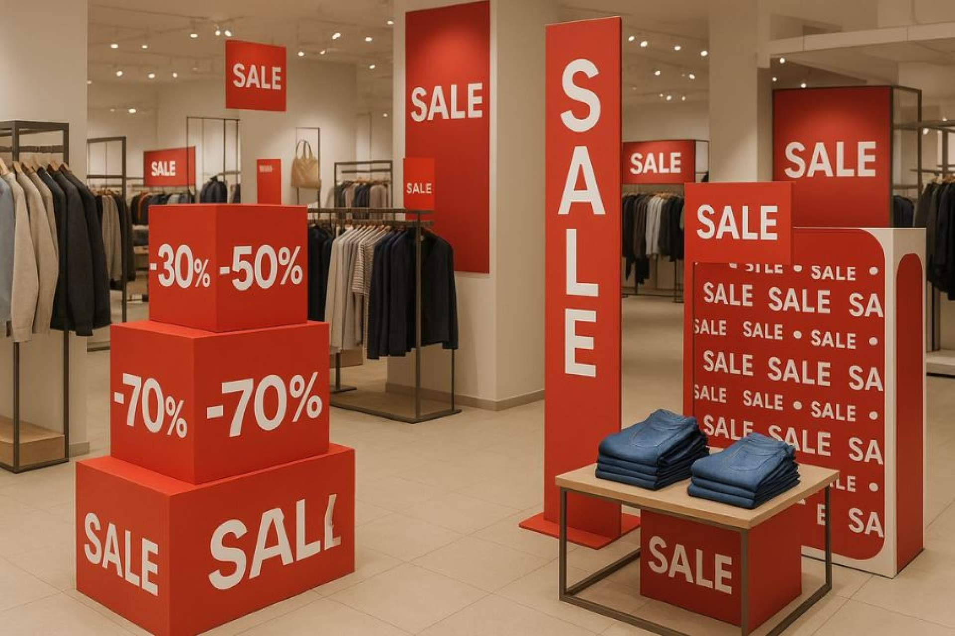 Impresión ecológica para rebajas; soluciones rápidas y sostenibles con Sabaté Barcelona