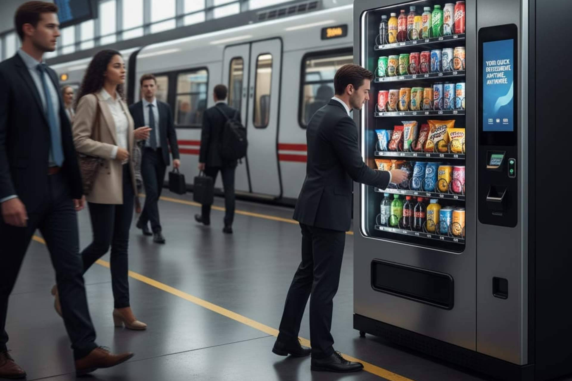 Vending integral en Madrid; C&B Señor apuesta por máquinas vending personalizadas