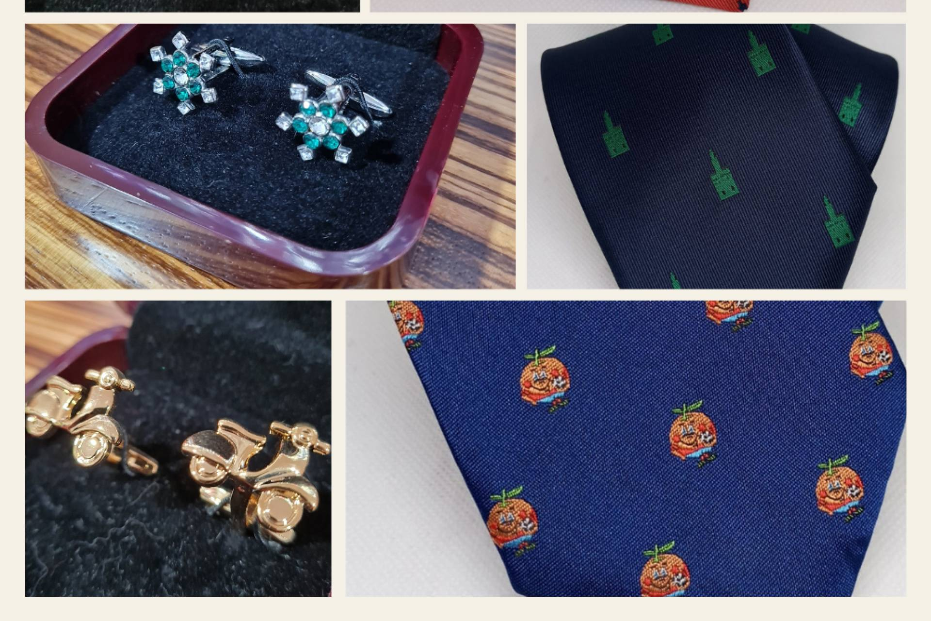 Purificación Abad; la elegancia y clase masculina toma forma en Sevilla con corbatas, gemelos e insignias