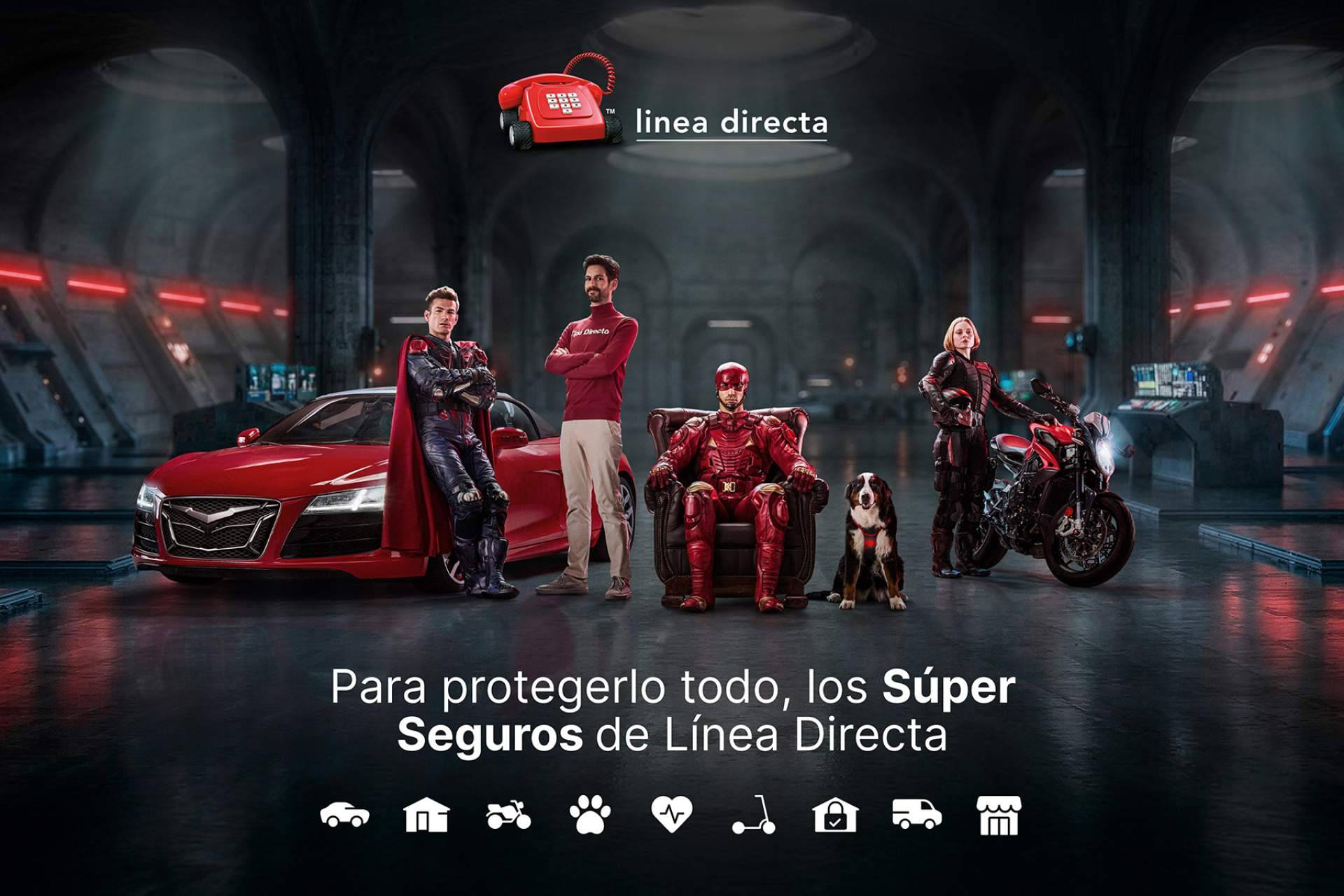 'Súper Seguros', la nueva apuesta creativa de Línea Directa