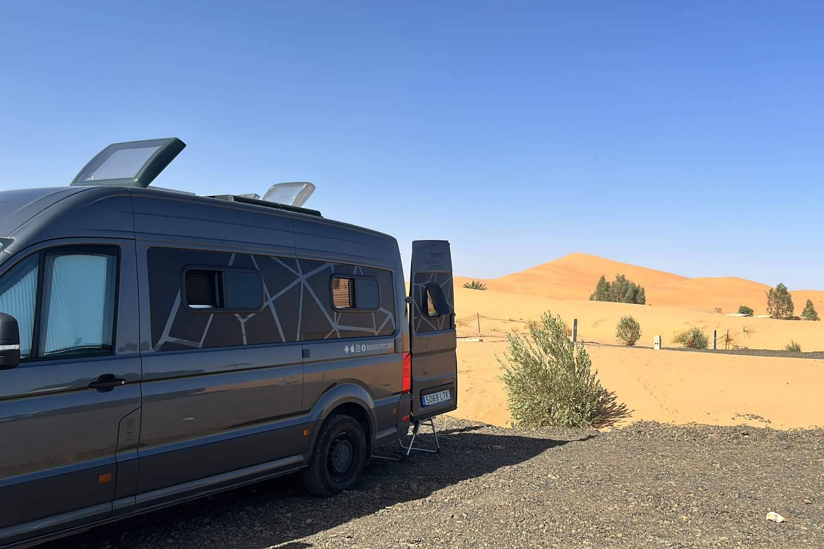 Viaje organizado en autocaravanas por Marruecos; seguridad, comunidad y aventura sin estrés