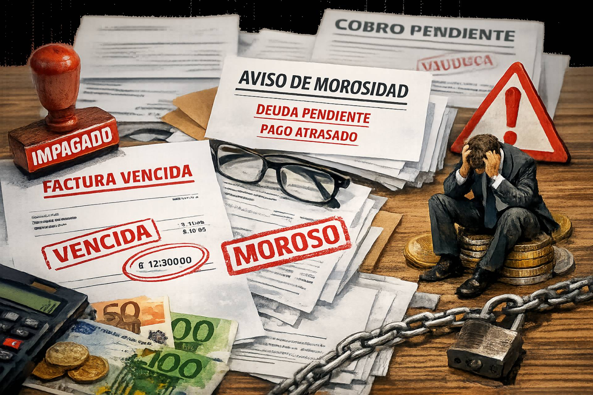 Preocupación por el alza de impagos mercantiles, previsión de máximos históricos en 2026