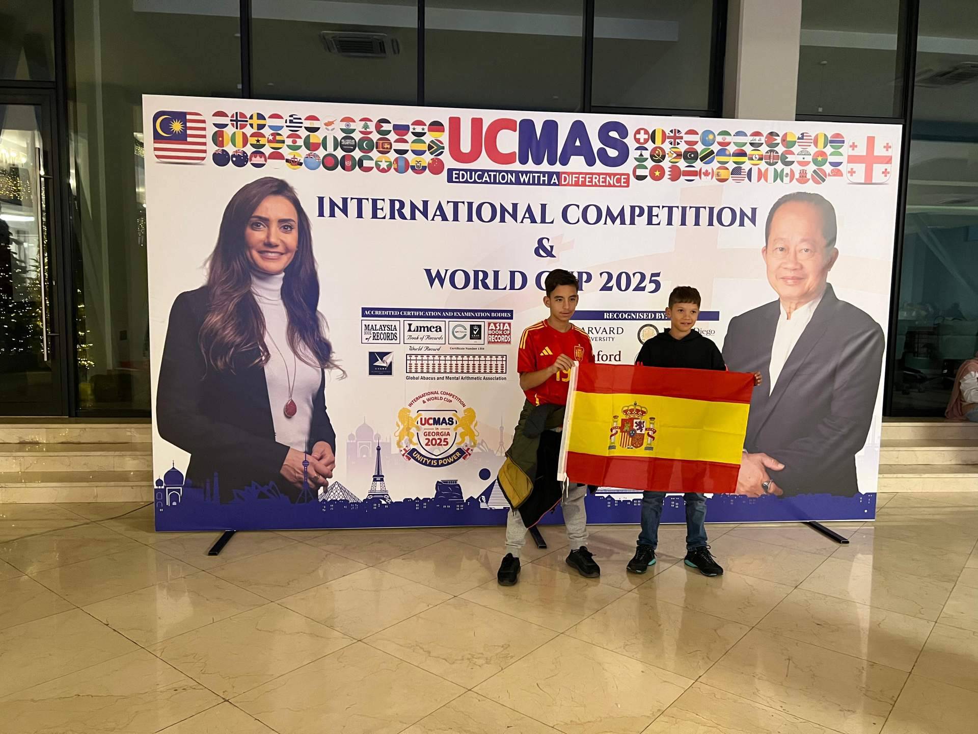España brilla en el Campeonato Internacional de Cálculo Mental UCMAS
