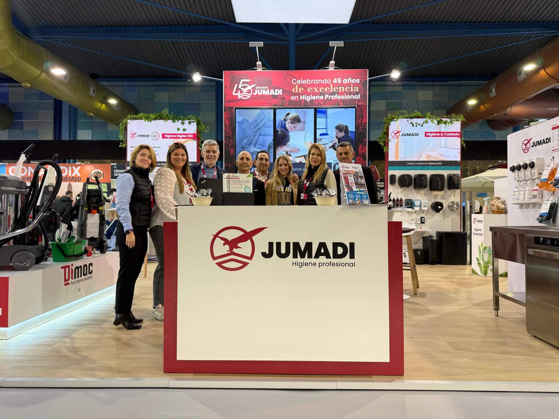 Grupo Jumadi se consolida como socio estratégico en higiene profesional en el salón H&T
