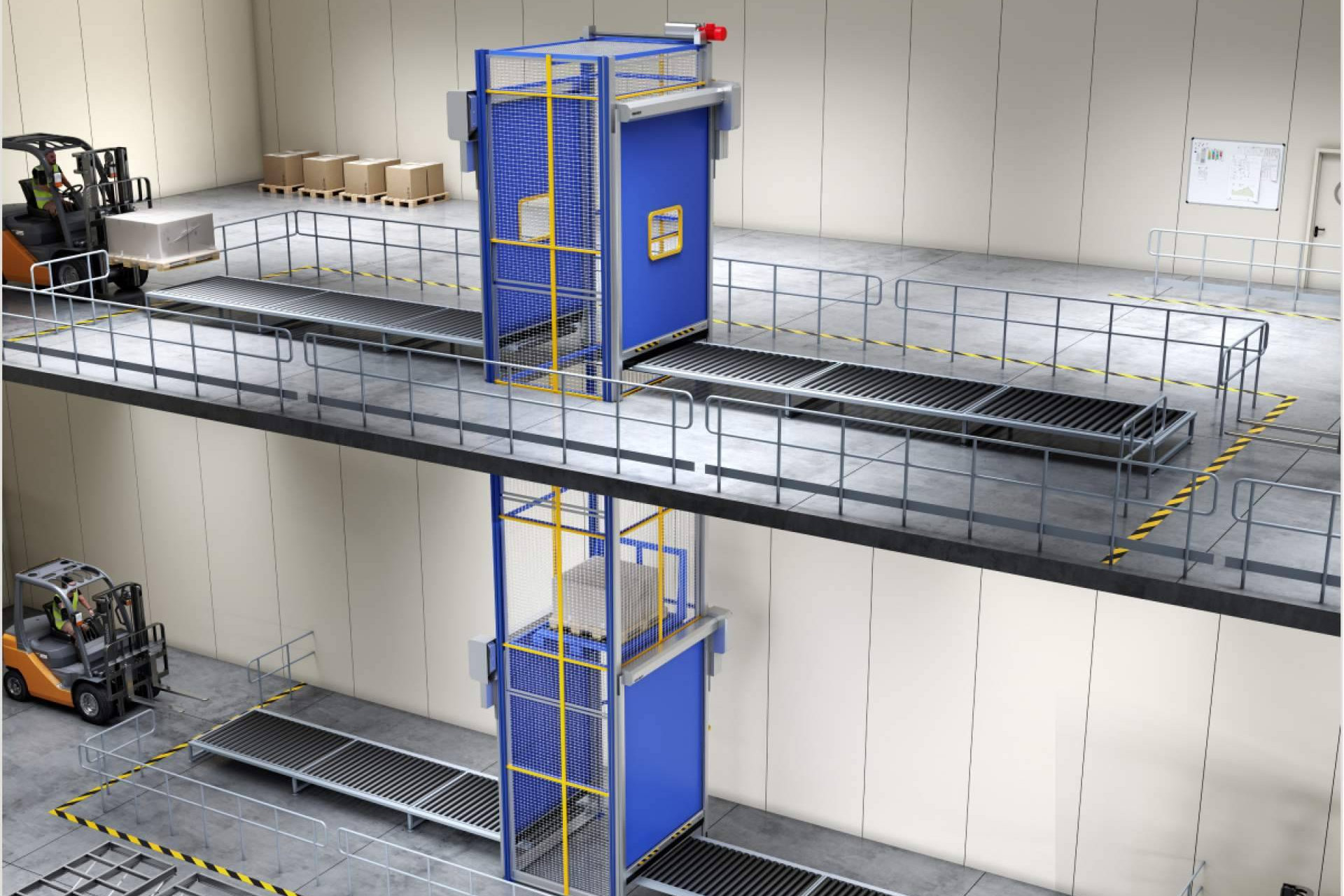 ASSA ABLOY refuerza la intralogística con puertas de protección de máquinas para entornos automatizados