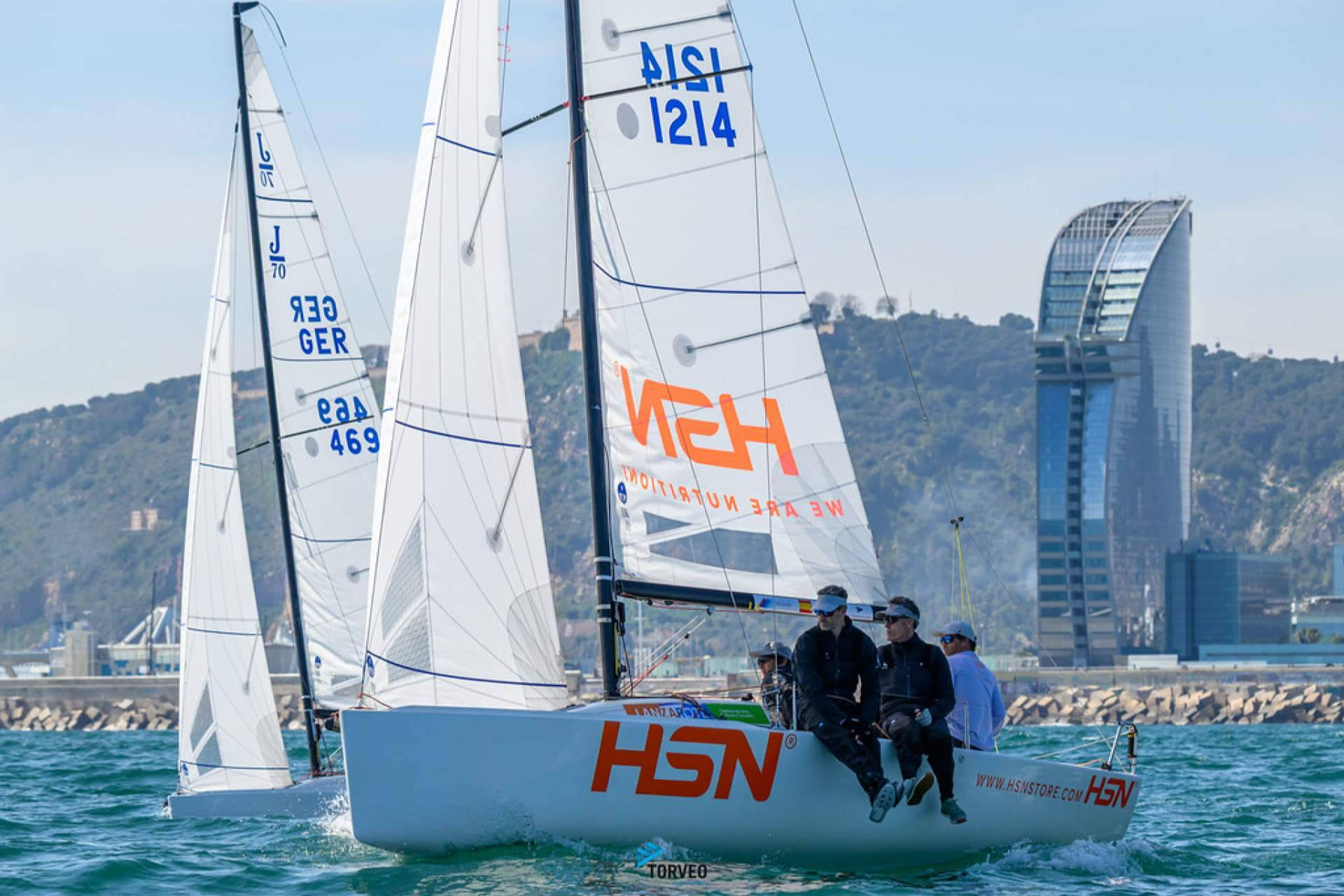 HSN Sailing Team, campeón absoluto de las Barcelona Winter Series de J70