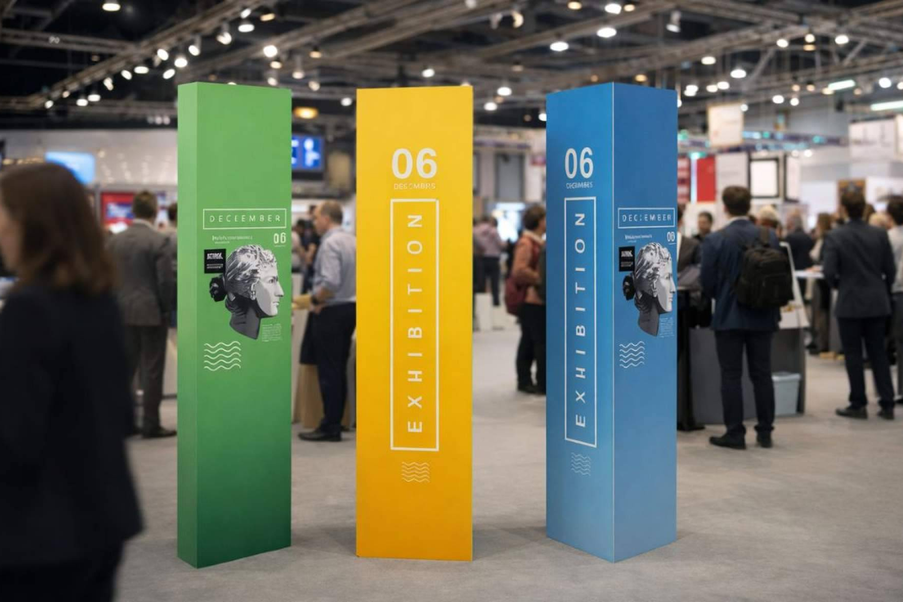 Photocall, tótems y roll ups, los imprescindibles gráficos en la organización de eventos