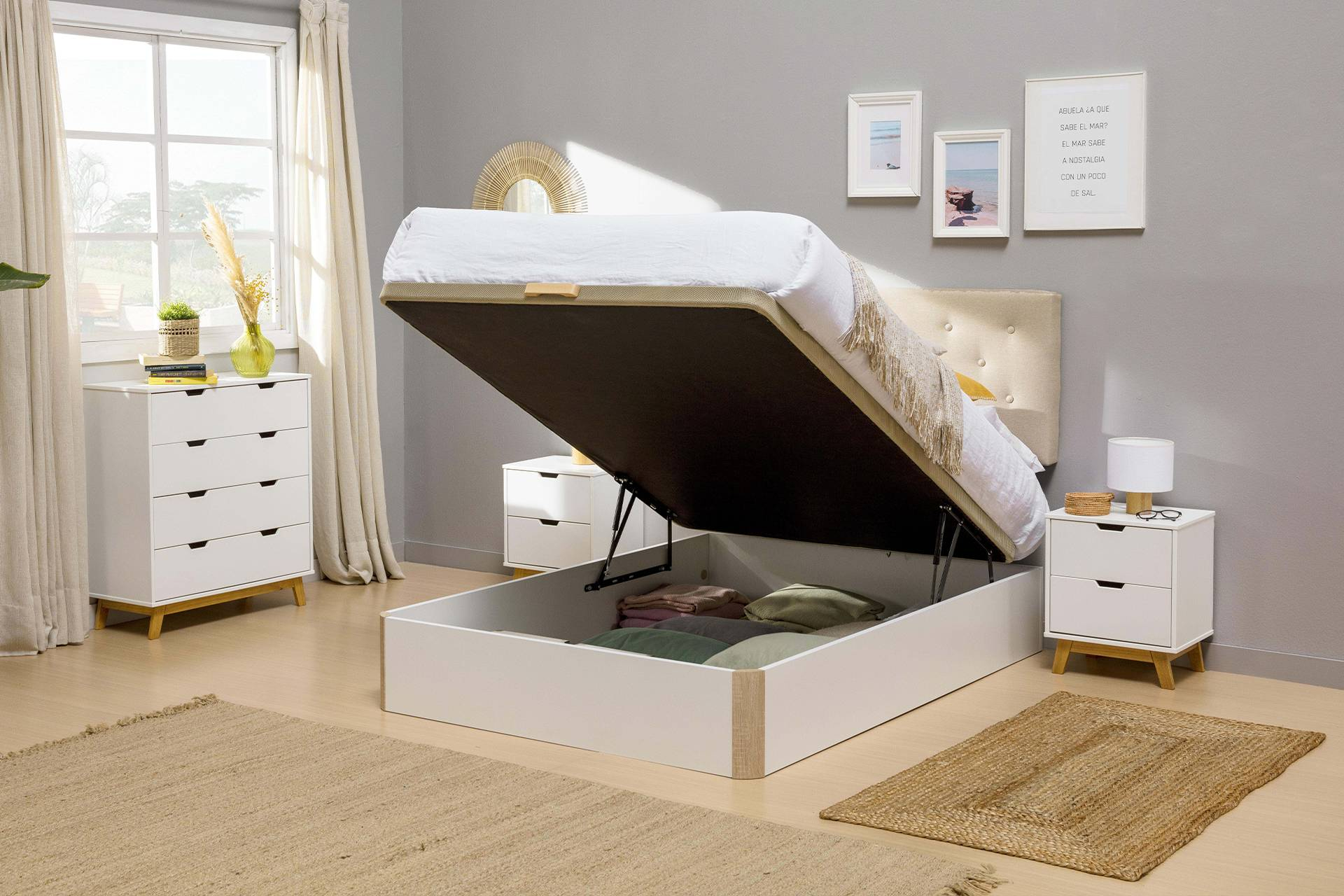 Top Mueble consolida su catálogo de bases tapizadas y canapés abatibles con colecciones destacadas