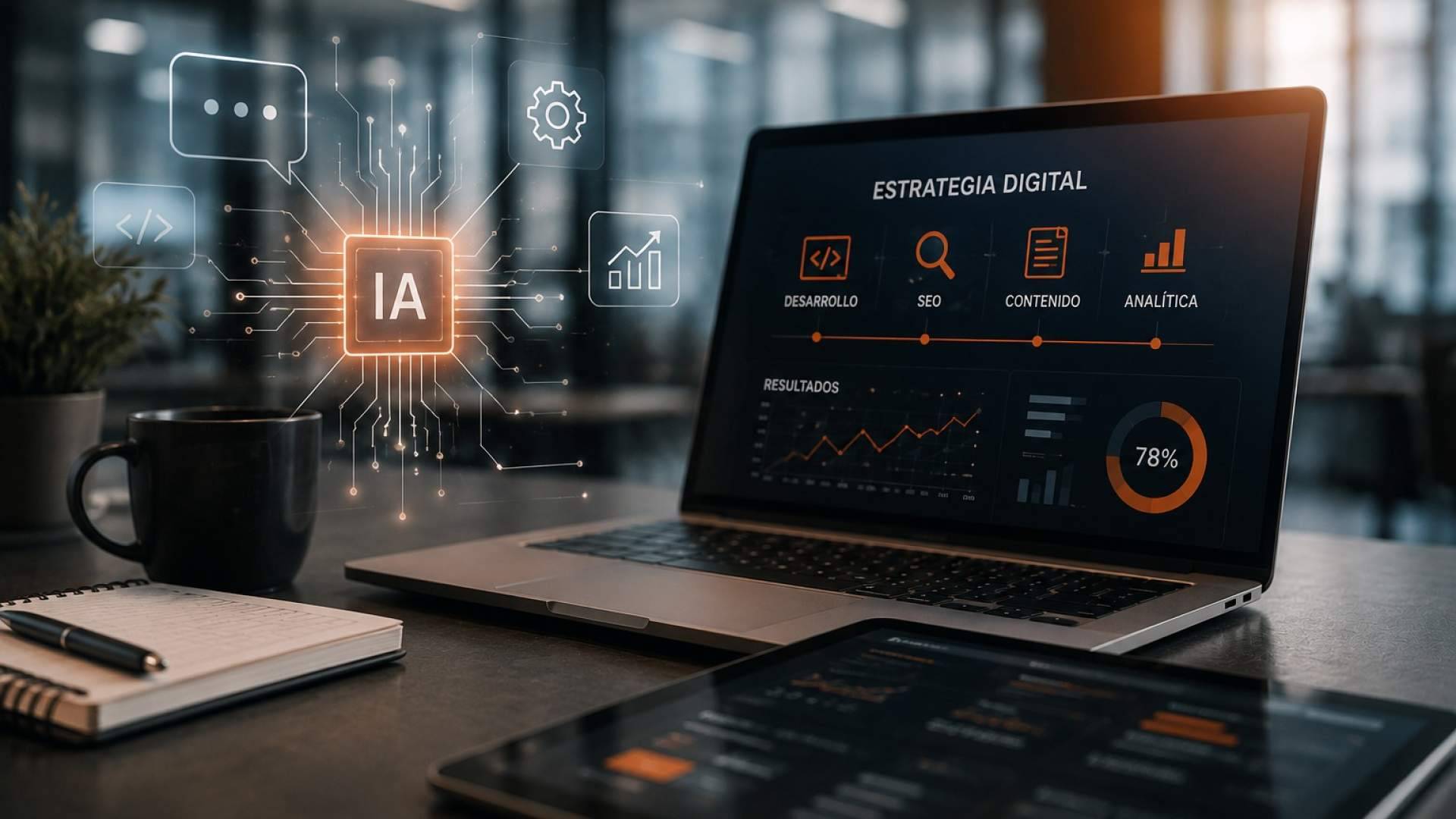 Crear páginas web con IA impulsa nuevos retos relacionados con mantenimiento, escalabilidad y posicionamiento SEO