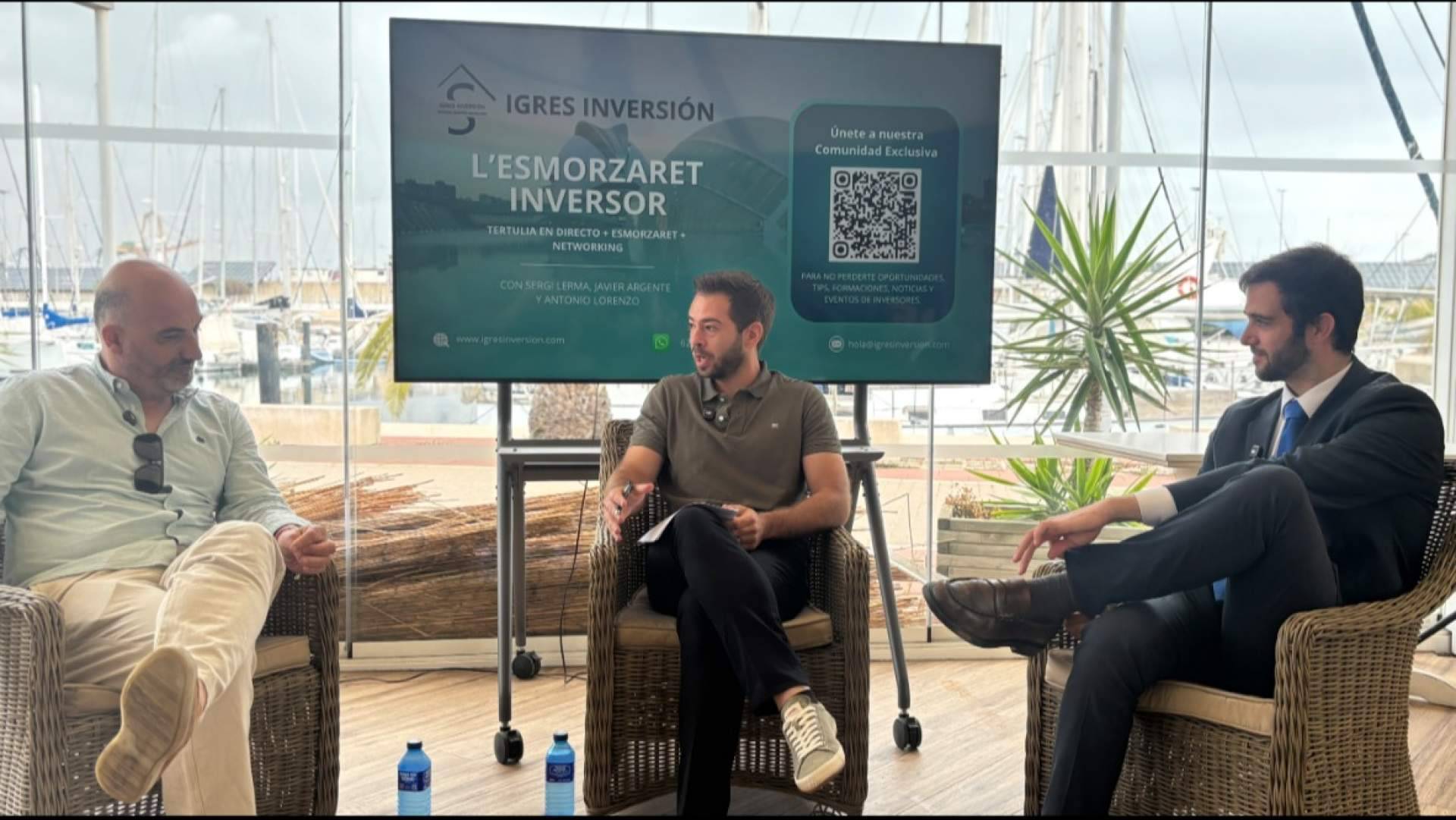 Sergi Lerma convierte l’esmorzaret inversor en un nuevo punto de encuentro para la inversión inmobiliaria en Valencia