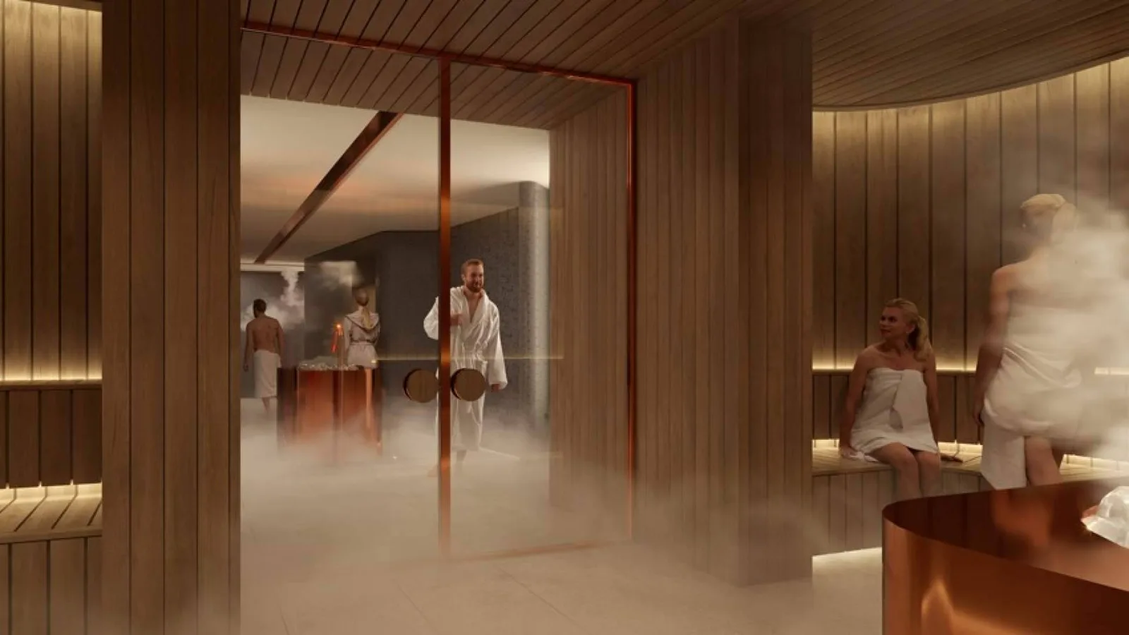 Las esencias concentradas hidrosolubles mejoran la experiencia en baños turcos y hammam