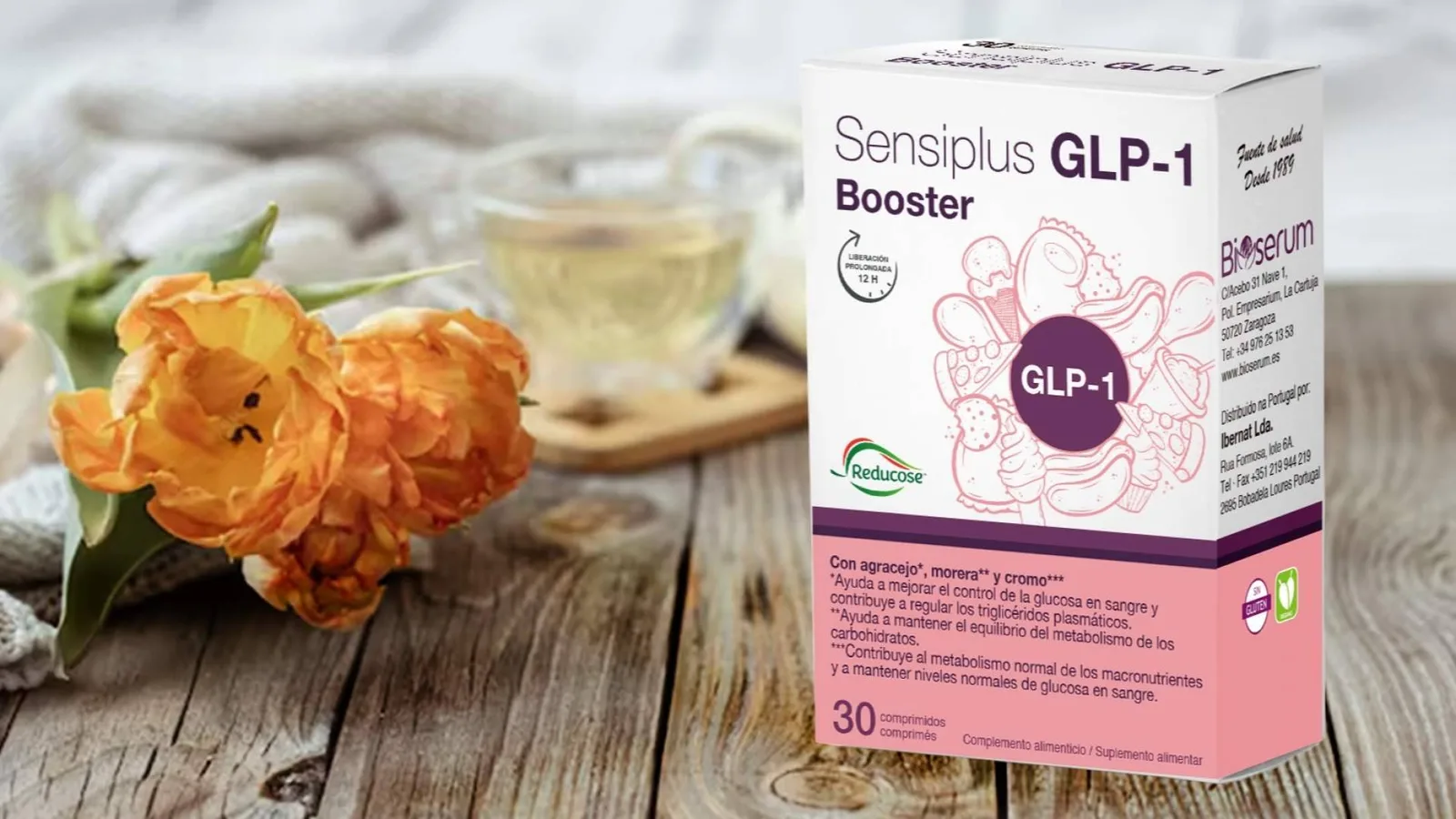 Sensiplus GLP-1 Booster incorpora ingredientes orientados al equilibrio metabólico y la saciedad